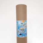 Poster Weltkarte für Kinder von Frau Ottilie 70 x 100 cm