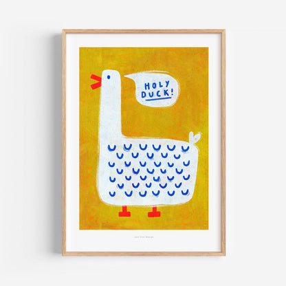 Holy Duck! -  Kunstdruck in A4 und A3