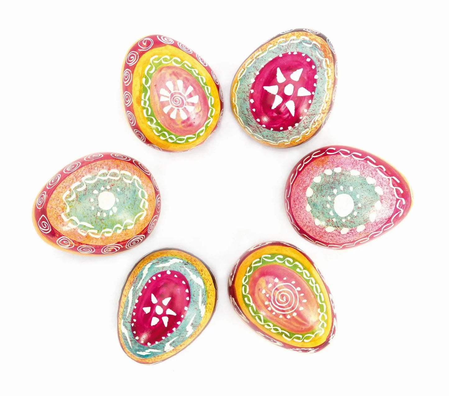 Ei aus Kisii-Speckstein "Retro"