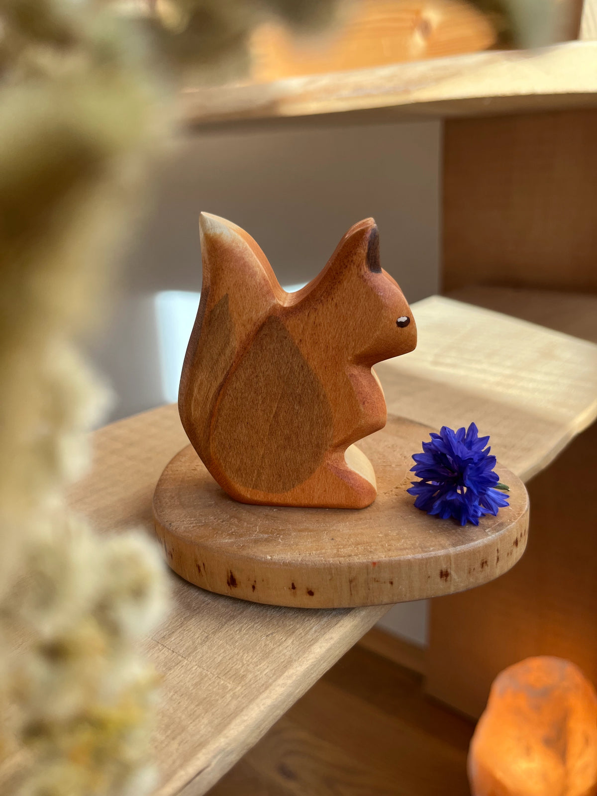 Holzfigur Eichhörnchen von HolzWald, Foto