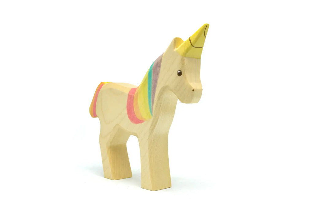 Holzfigur Einhorn Regenbogen von HolzWald, Foto