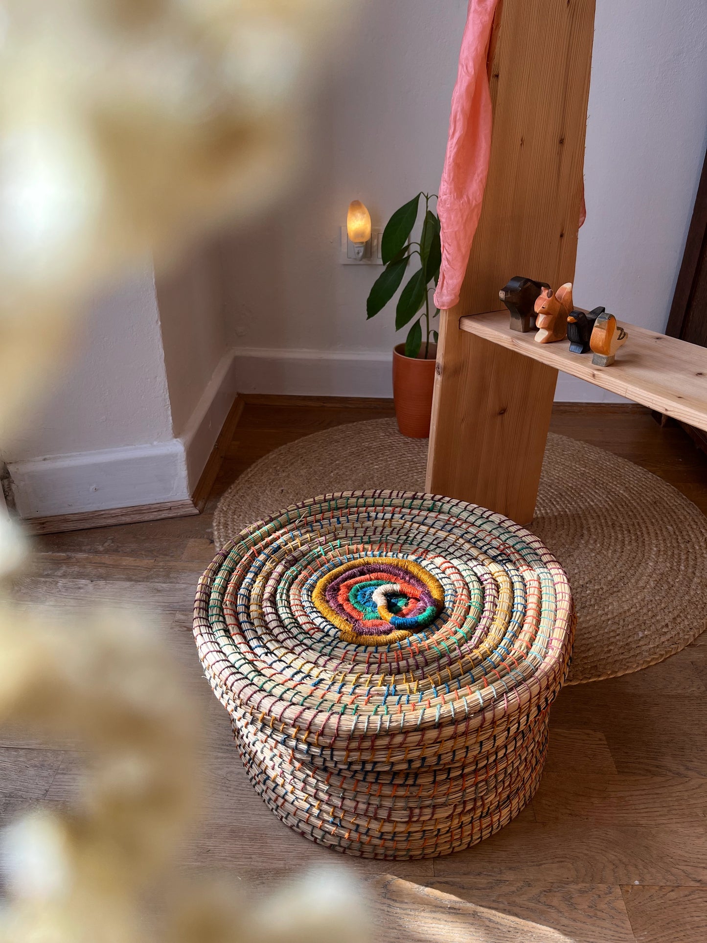 Korb mit Deckel 40x20