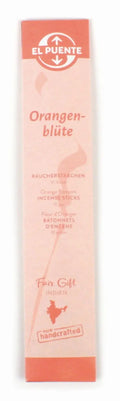 Räucherstäbchen Orangenblüte von El Puente, Packung Räucherstäbchen Orangenblüte