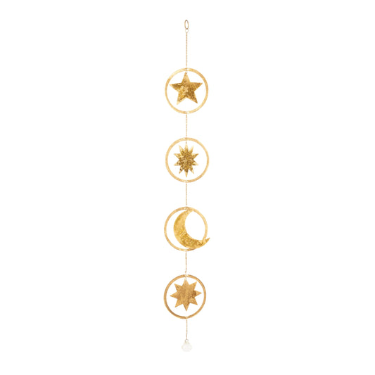 Windspiel - Sterne und Mond
