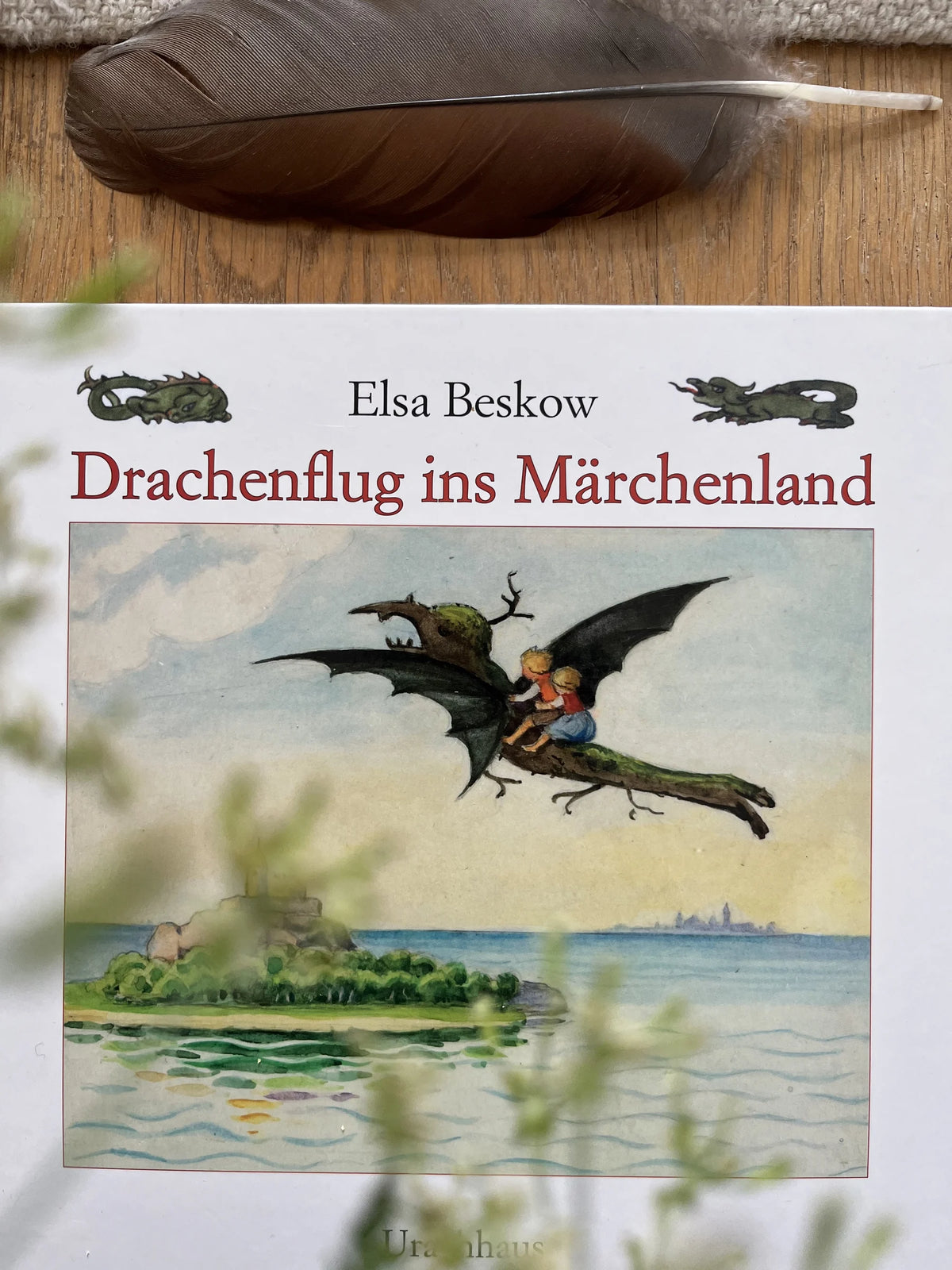 Bilderbuch Drachenflug ins Märchenland von Elsa Beskow 2. Hand, Cover