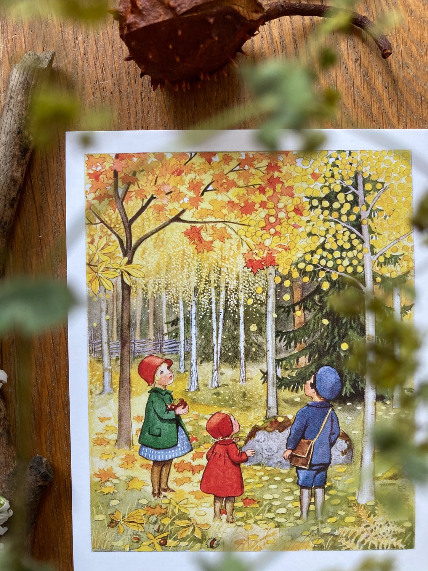 Monatskarten - Set von Elsa Beskow