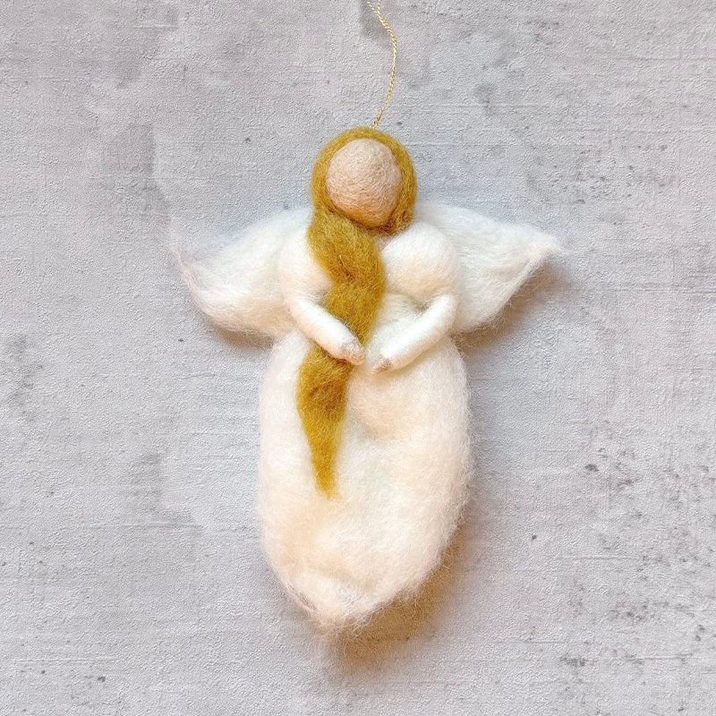 BeYoona Filzanhänger Engel weiß 17,5 cm