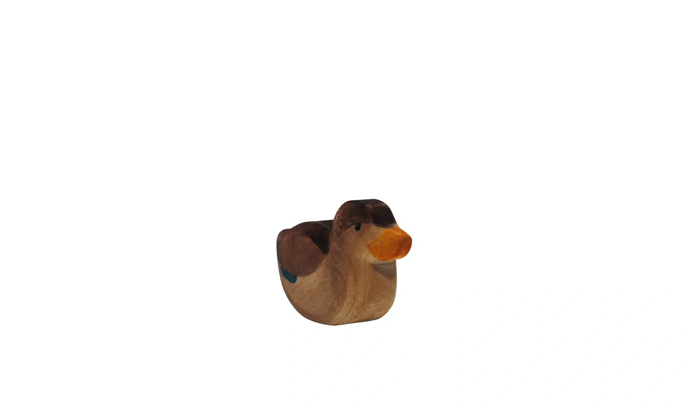 HolzWald Ente sitzend