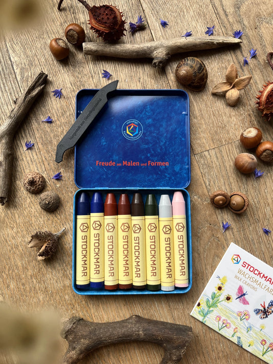 Stockmar 8 Stifte Ergänzungssortiment im Blechetui