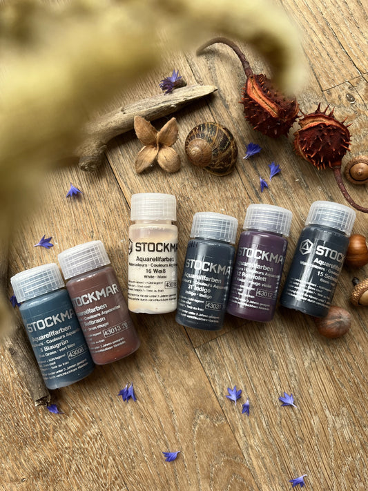 Stockmar Aquarellfarben Ergänzungssortiment 6 Farben á 20ml