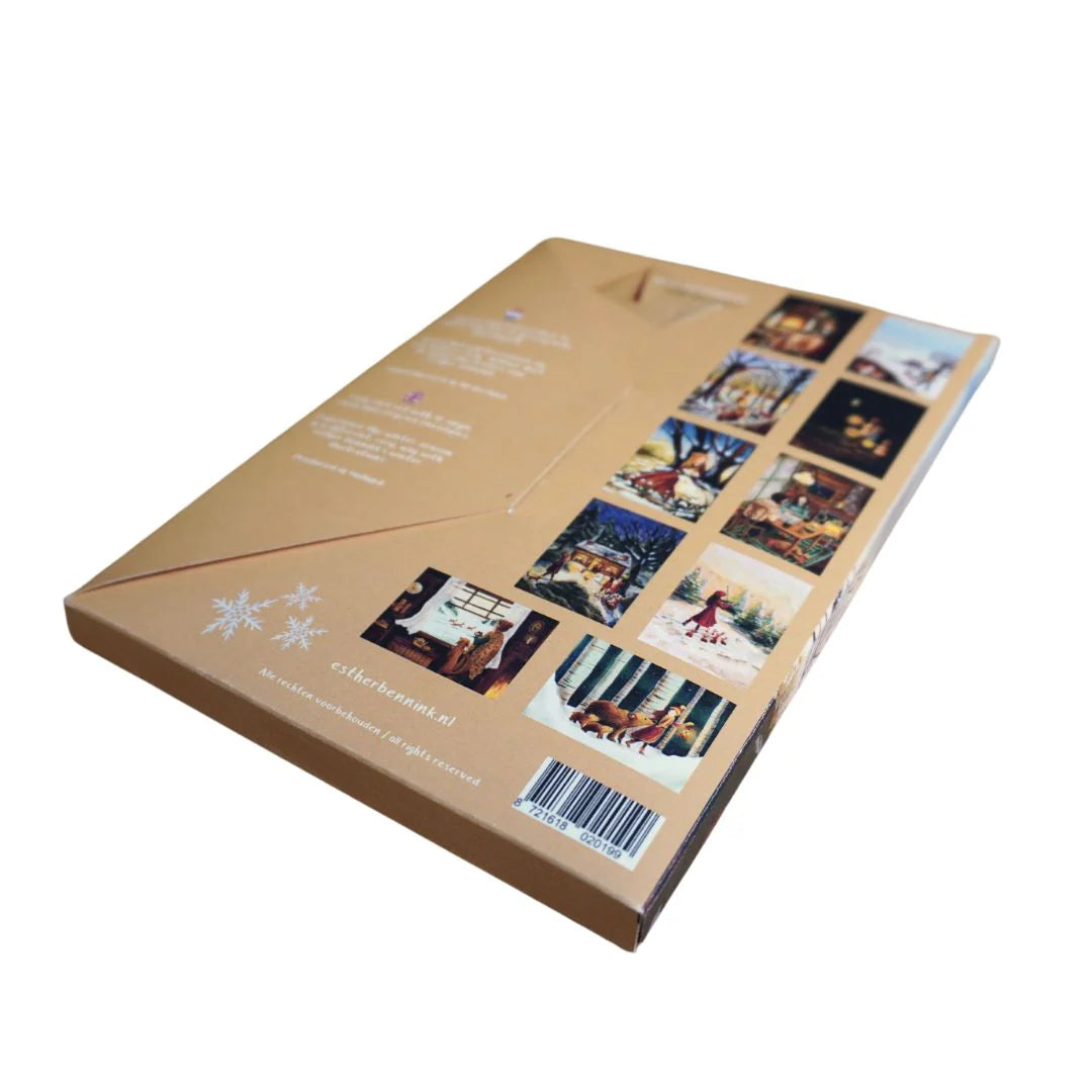 Kartenset winter mit Umschlägen - Esther Bennink