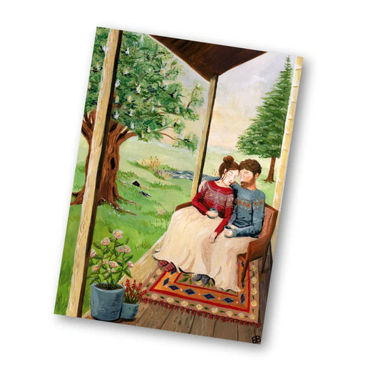 Früher Morgen A6