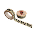 Washi Tape Tannenzweige von Esther Bennink, cremefarbenes Washi Tape mit Tannenzweigen