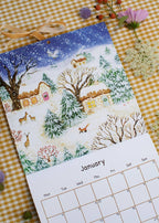 Kalender 2027 von Asia Spettel, Monatsblatt Januar