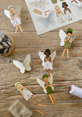 Bastelbogen Schneeglöckchenkinder von Tall Hat Tales