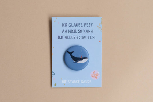 Button - Wal - Ich glaube fest an mich