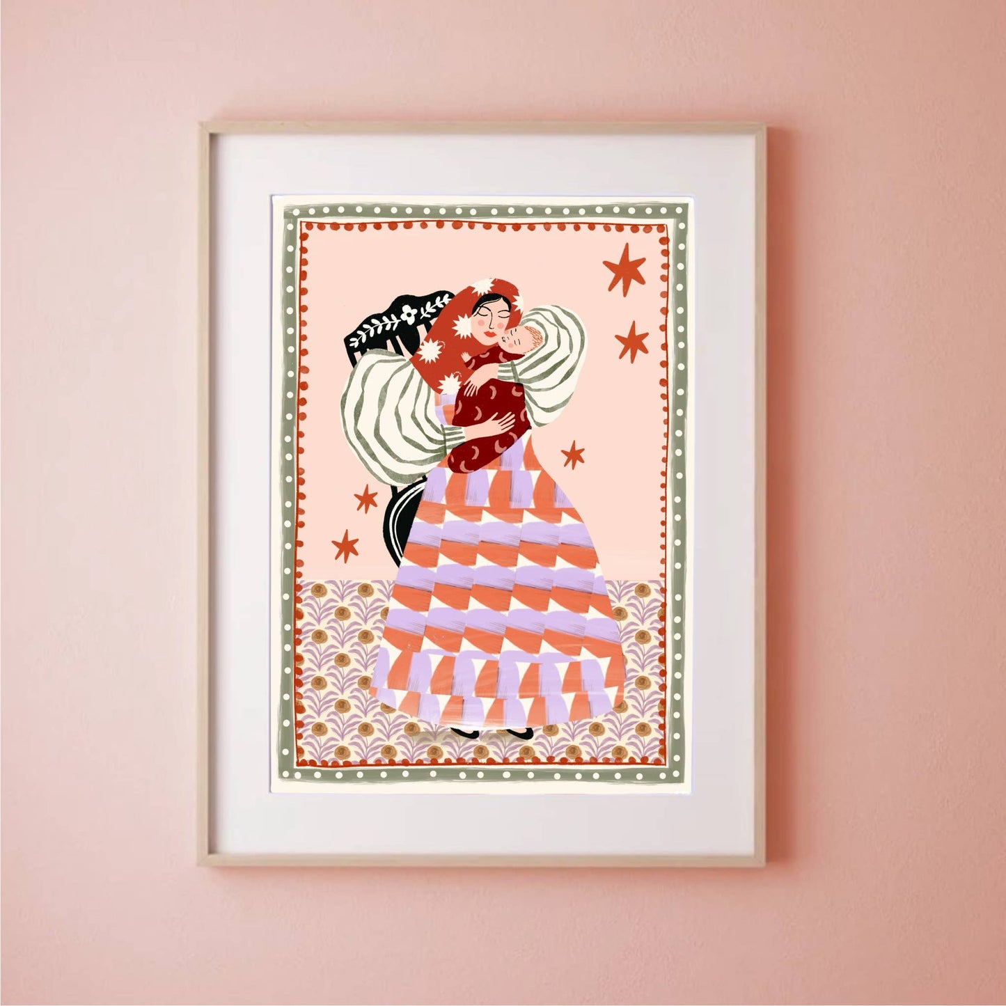 Print - Folk Mama