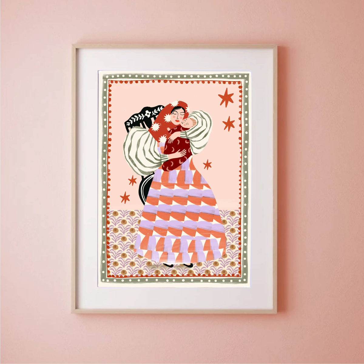 Print - Folk Mama, Ansicht 2