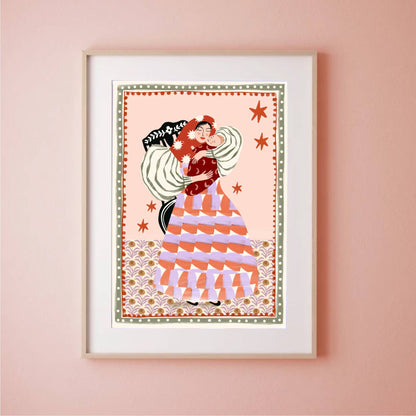 Print - Folk Mama