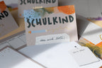 Klappkarte Schulkind A6 von Liesels Wicht