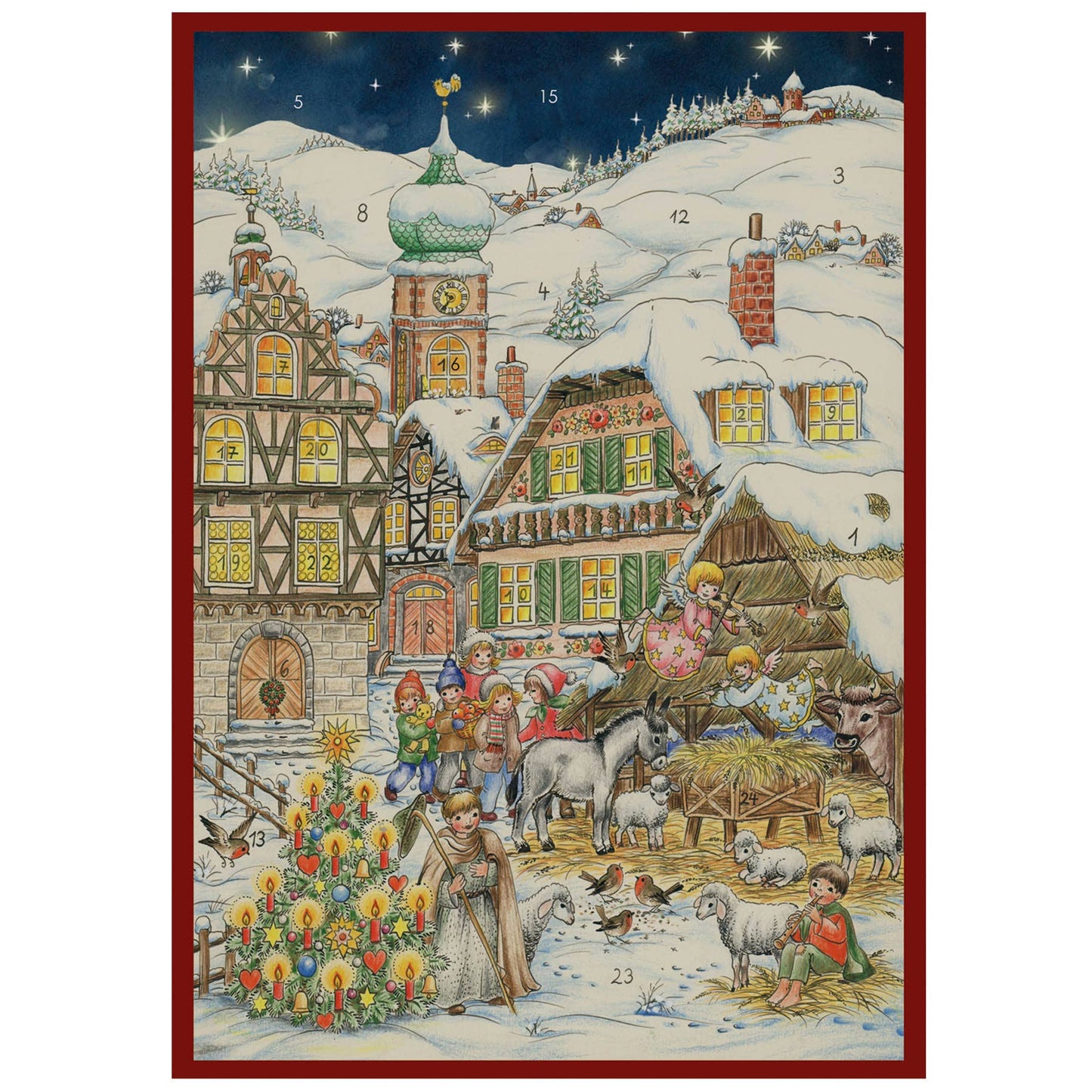 Adventskalender - Weihnachten in den Bergen