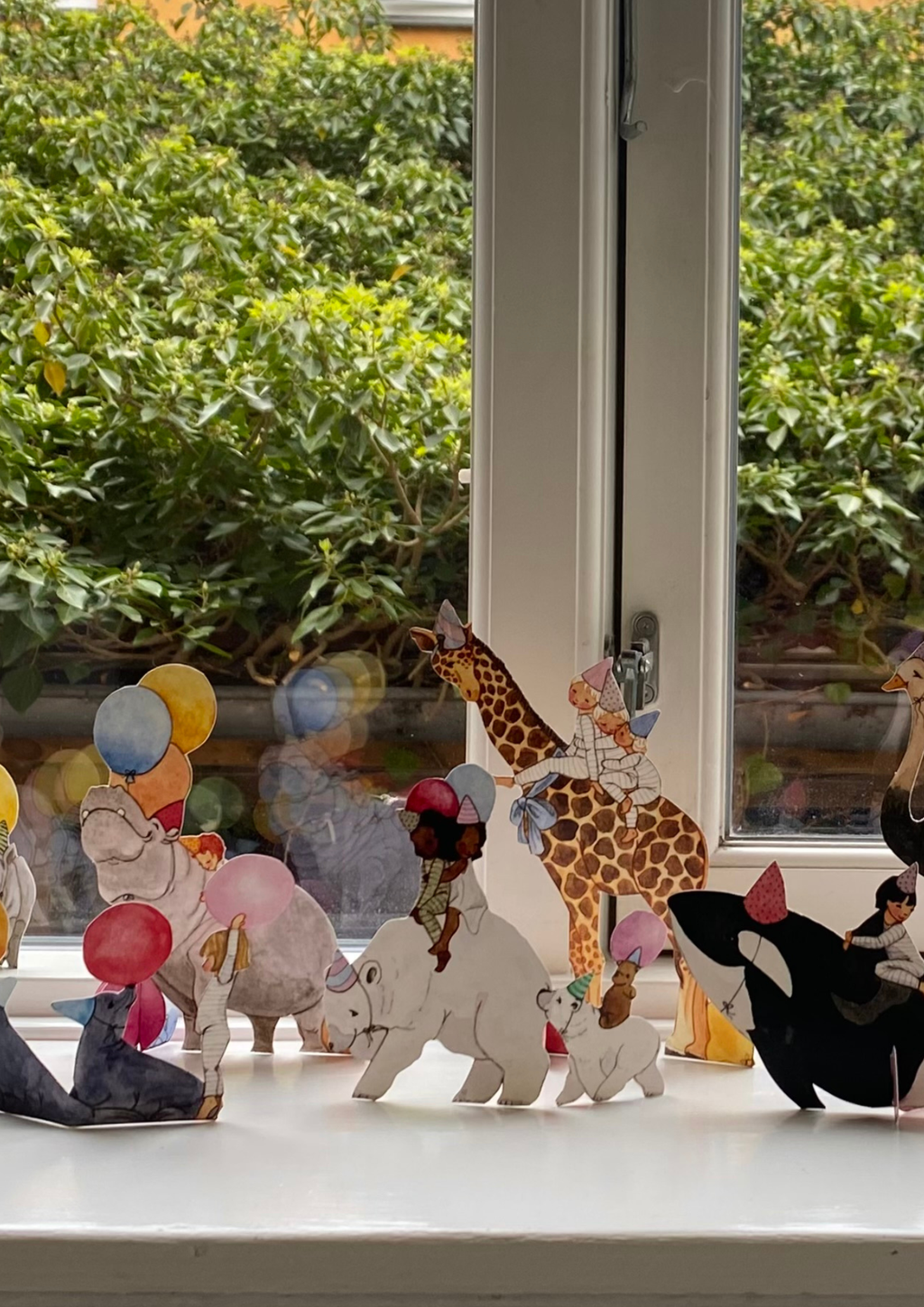 Bastelbogen Geburtstagstier Eisbär von Tall Hat Tales, Ansicht 2