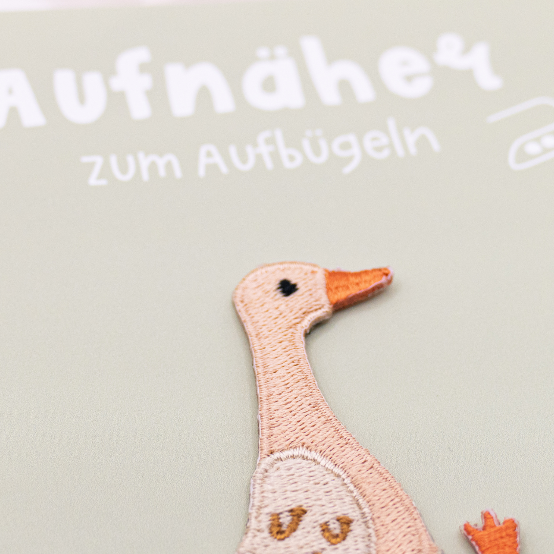 Gans Bügelbild