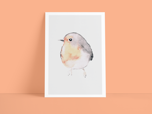 Aquarell-Spatz A6
