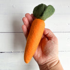 Karotte aus Filz von Sewing Seeds Play