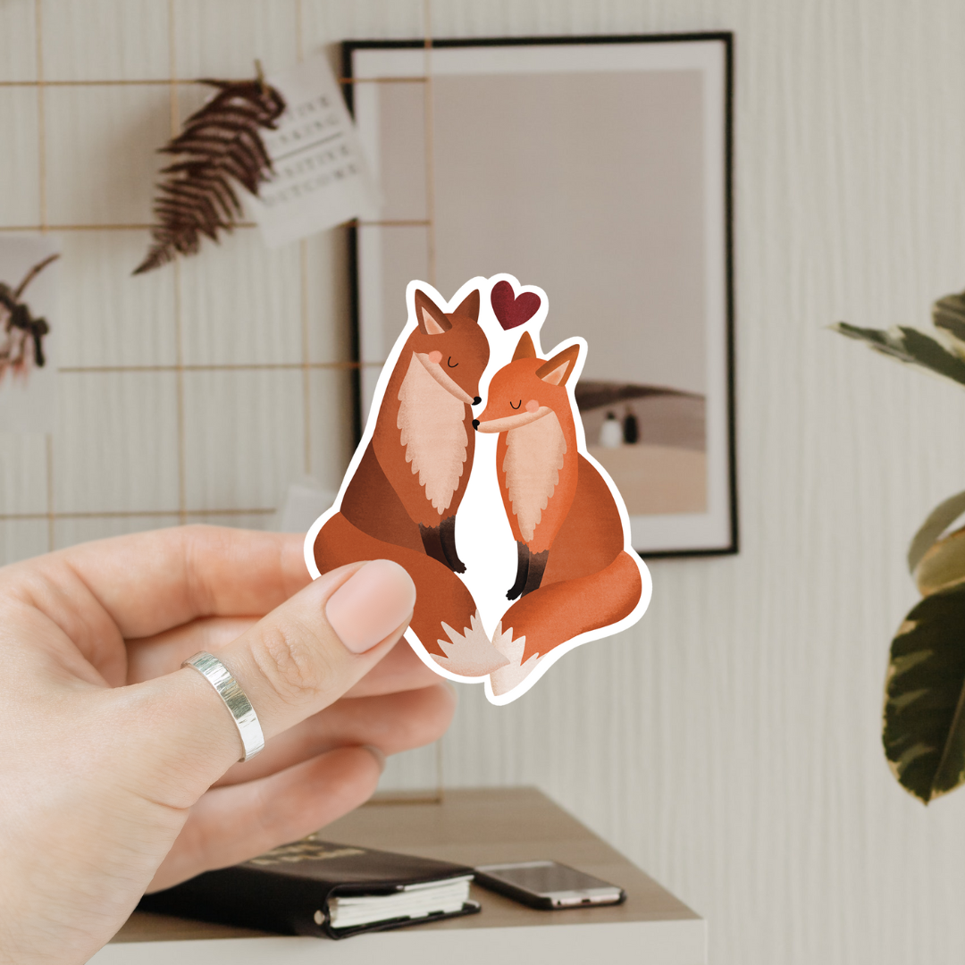 Sticker - Füchse