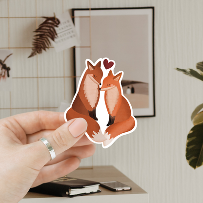 Sticker - Füchse