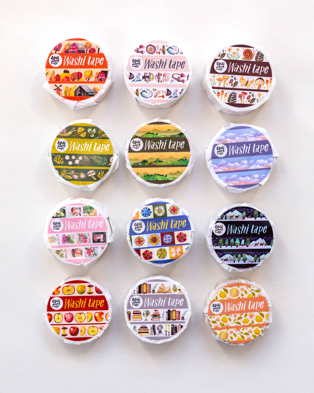 Washi-Tape - Äpfel