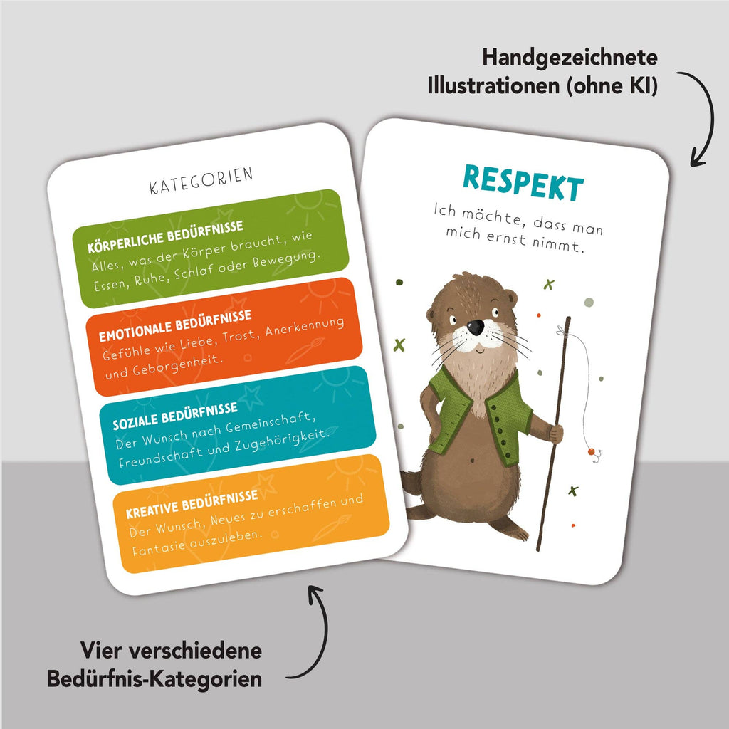 Bedürfniskarten Starke Wünsche für Kinder von Rüsselfuchs