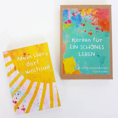 Affirmationskarten für Kinder - Karten für ein schönes Leben
