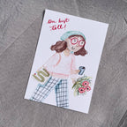 Postkarte Du bist toll von Hannahs Firlefanz A6