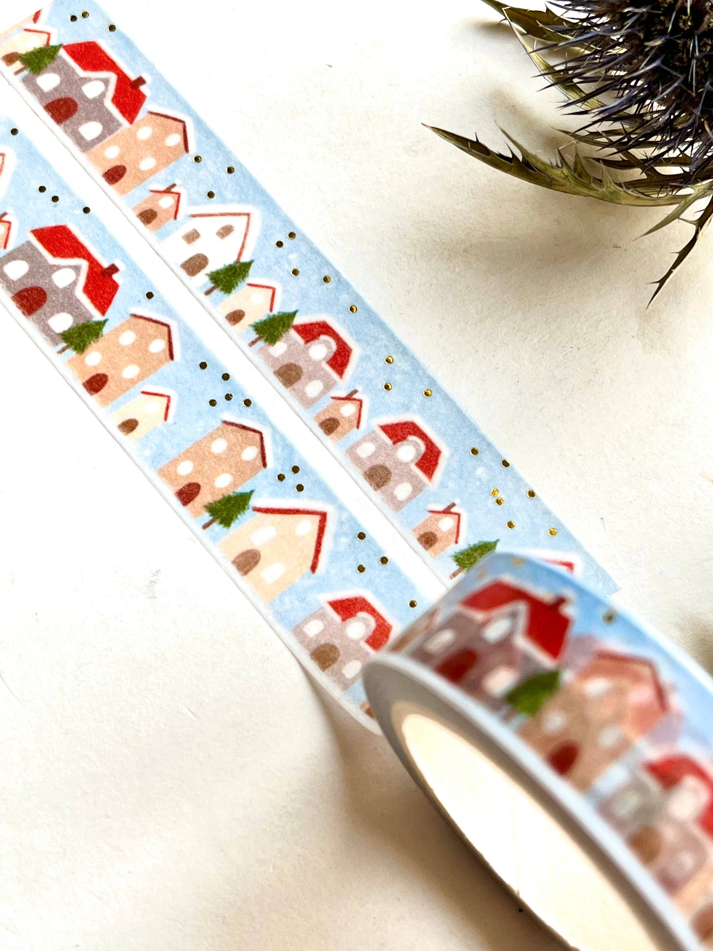 Washi Tape - Verschneite Straße