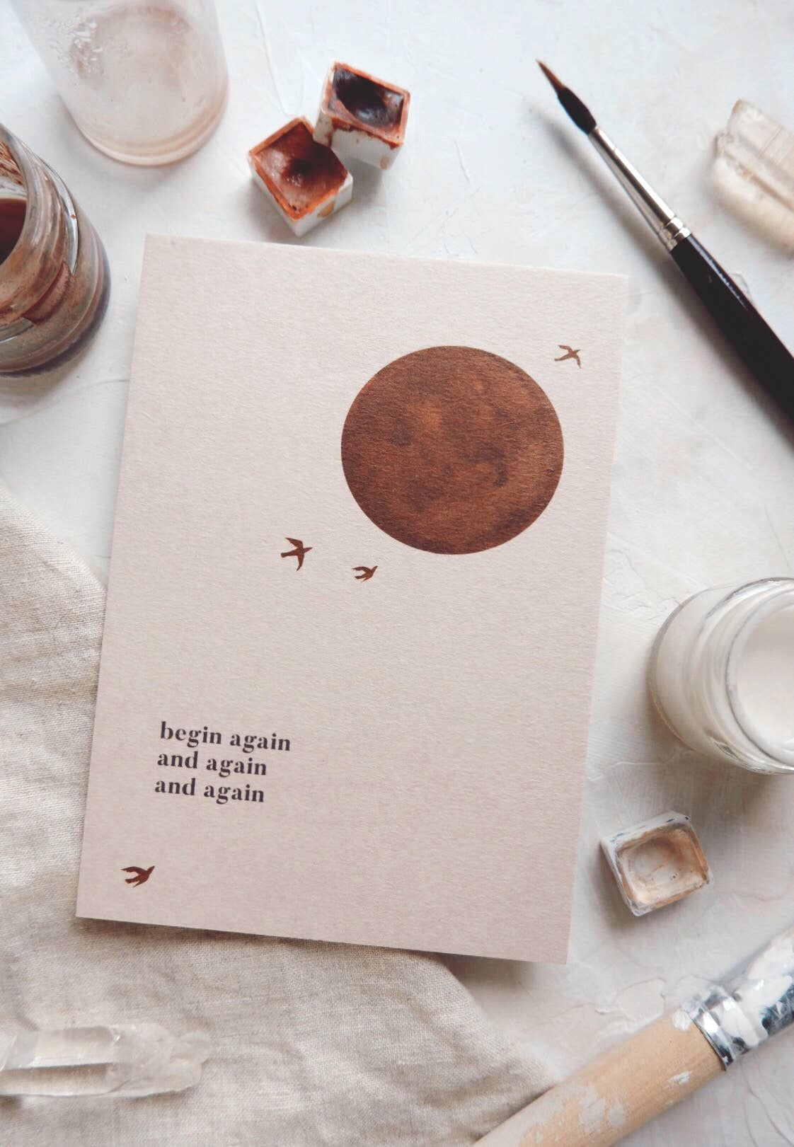 Begin again and again and again