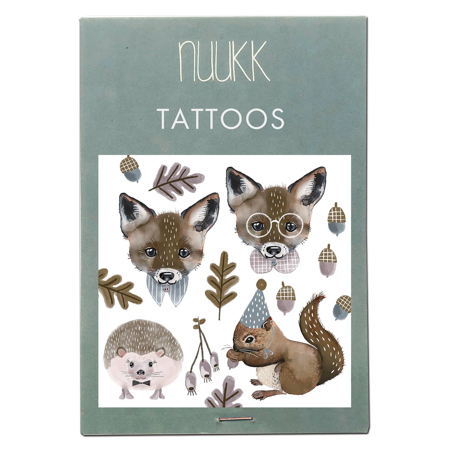Bio Tattoos Fuchs und Eichhörnchen