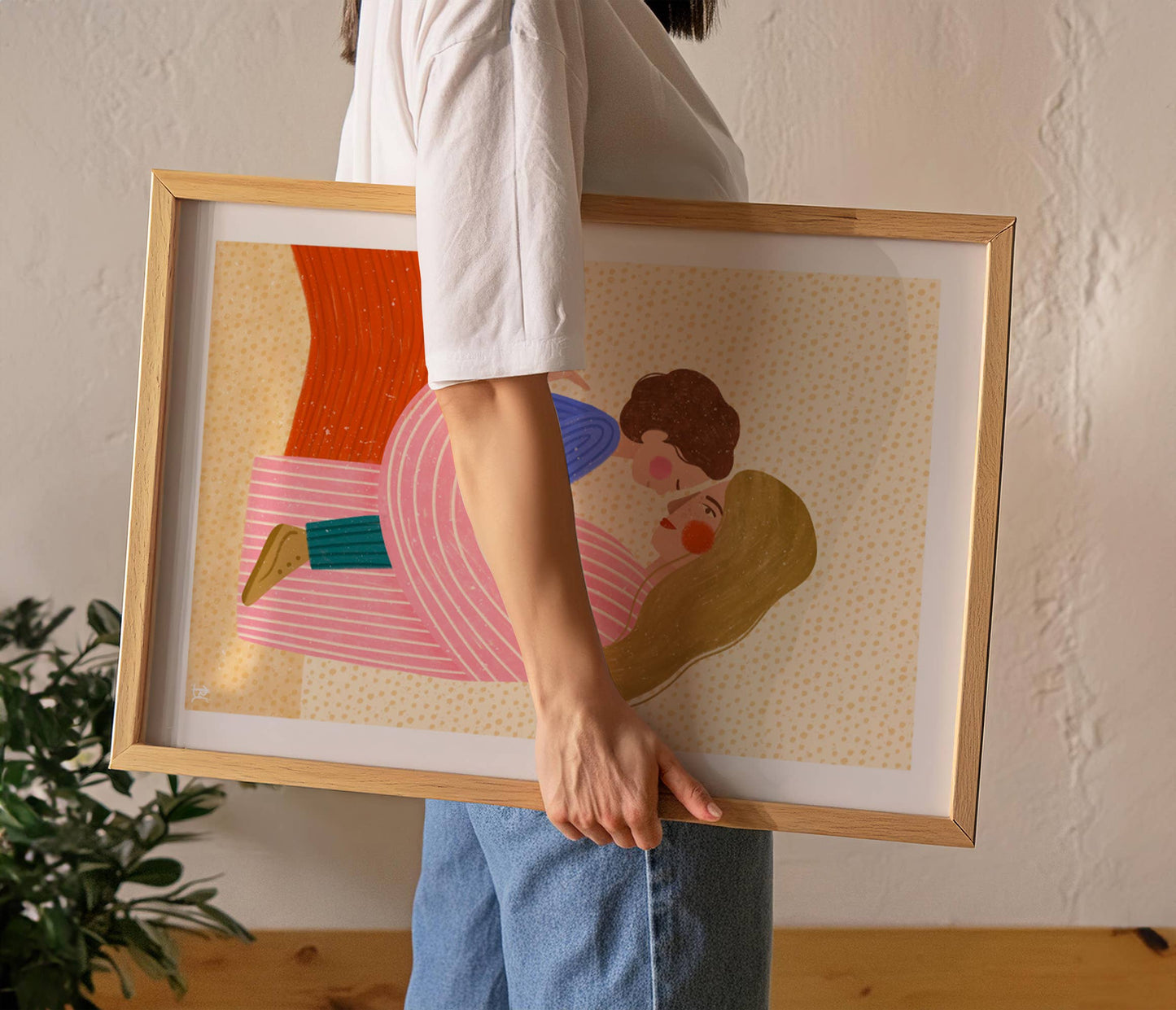 Mum Love - Kunstdruck