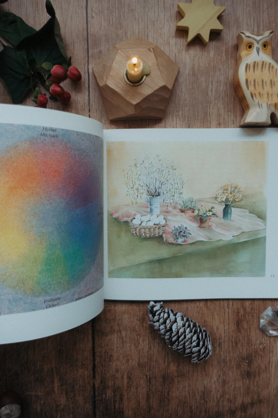Feste im Kindergarten und Elternhaus, Blick ins Buch