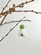 Filzanhänger Schneeglöckchen von Nacha Interior