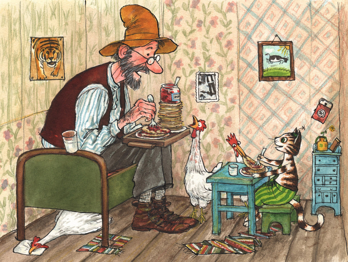 Postkarte Findus von Sven Nordqvist A6