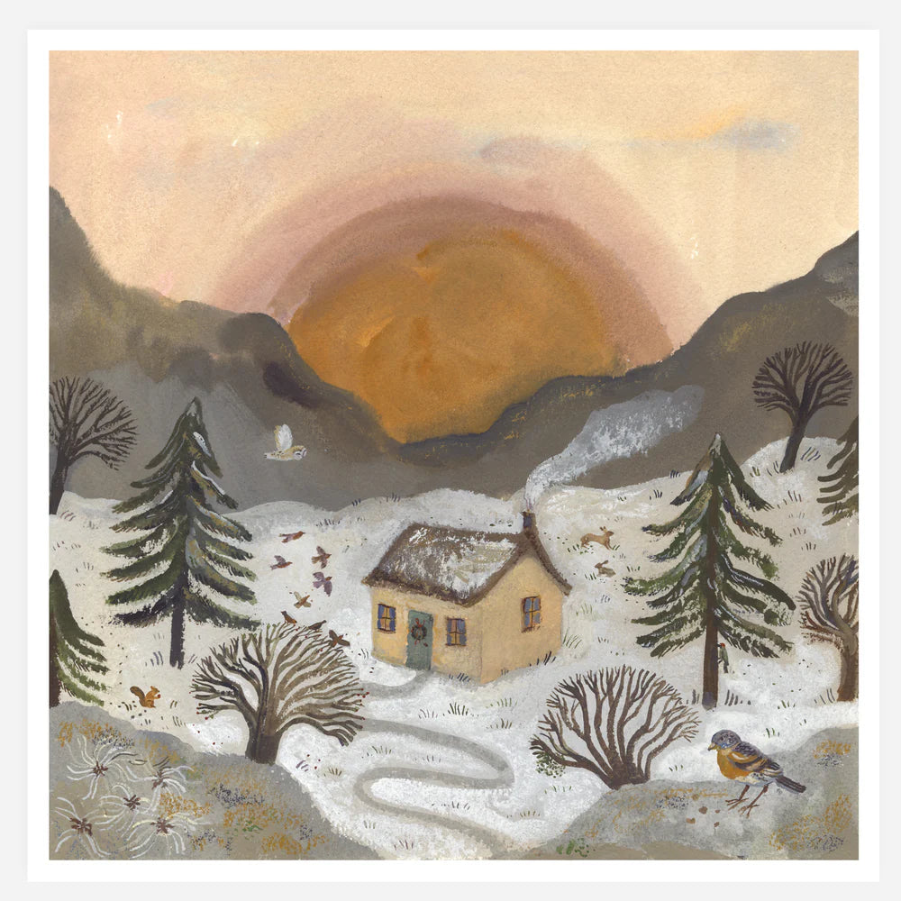 First Light 20x20cm Print