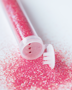 Pinker Glitter von folia aus der Dose mit Streuaufsatz