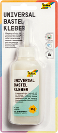 folia Universal Bastelkleber transparent, 90 g Dosierflasche