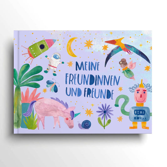 Freundebuch Alle meine Freundinnen und Freunde von Frau Ottilie, Titelbild