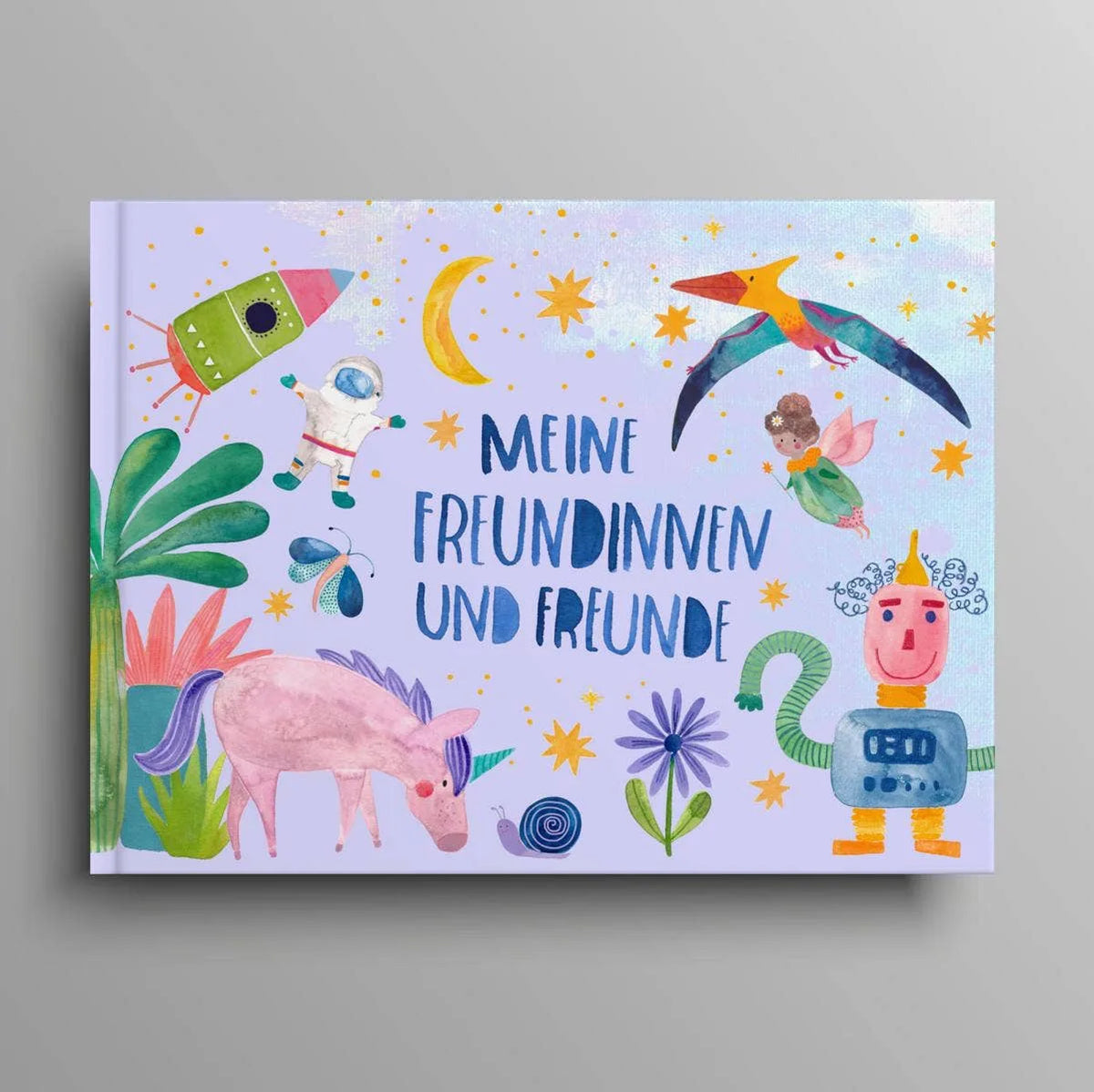 Freundebuch Alle meine Freundinnen und Freunde von Frau Ottilie, Blick ins Buch
