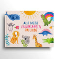 Freundebuch Kindergarten von Frau Ottilie, Titelbild