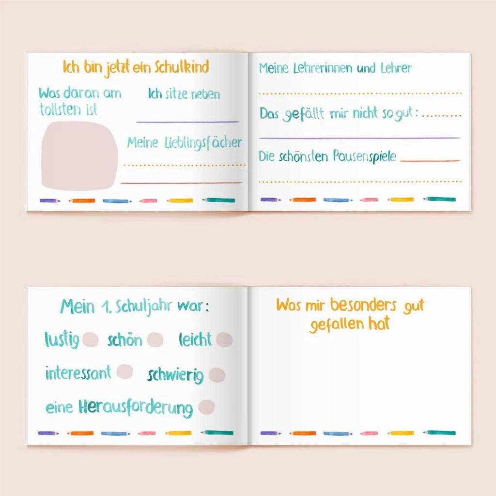 Mein erstes Schuljahr von Frau Ottilie, Blick ins Buch