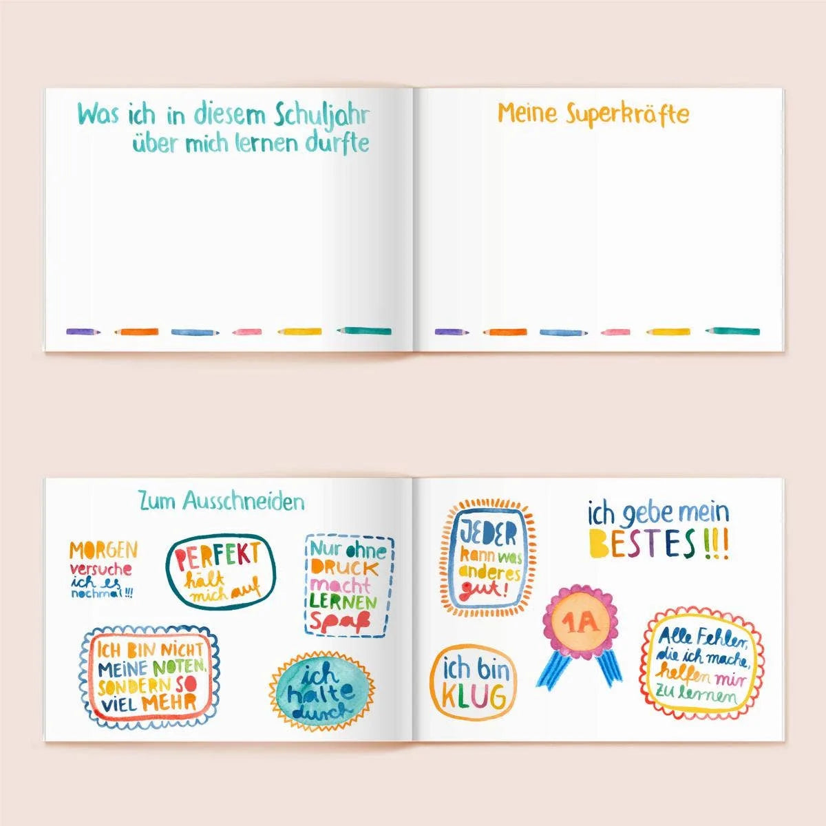 Mein erstes Schuljahr von Frau Ottilie, Blick ins Buch
